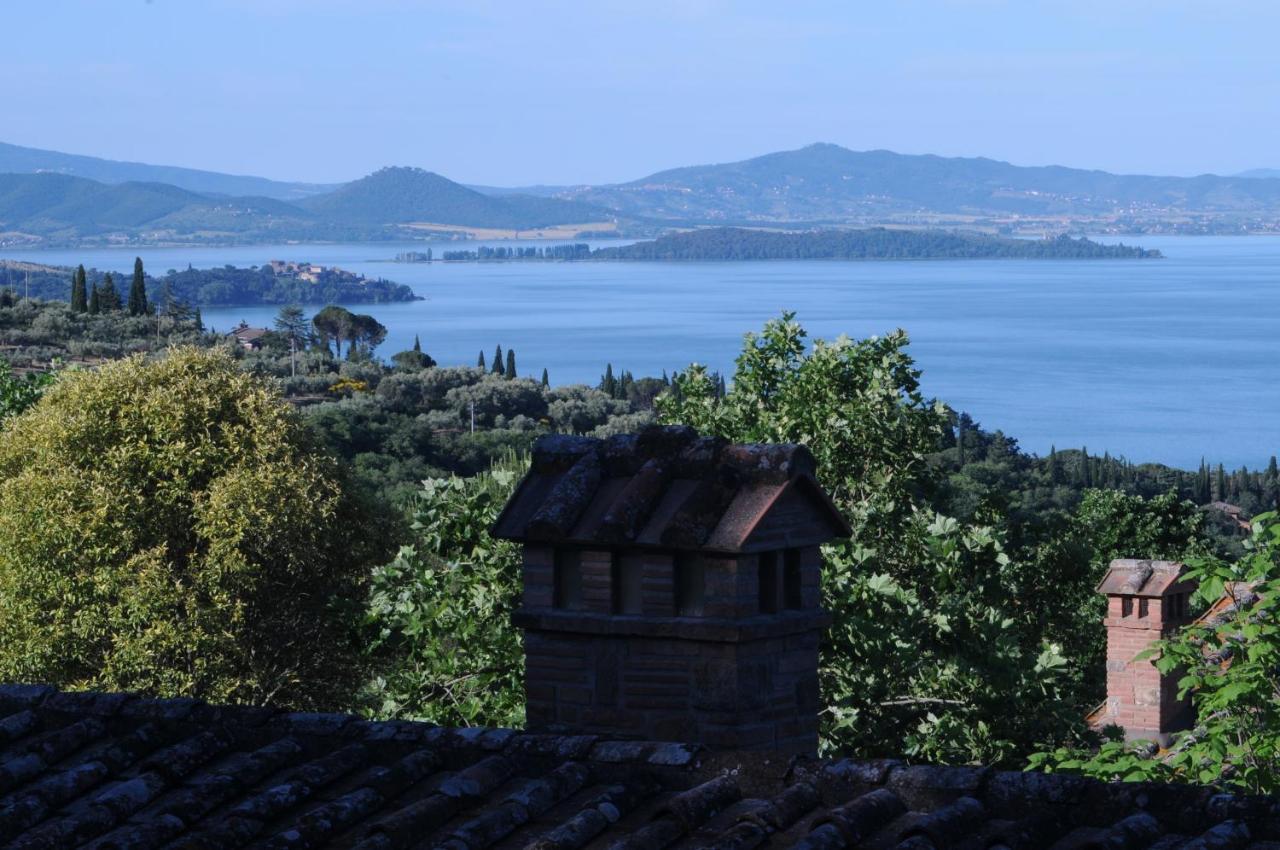 Agriturismo Panorama Sul Lago Passignano sul Trasimeno Bagian luar foto