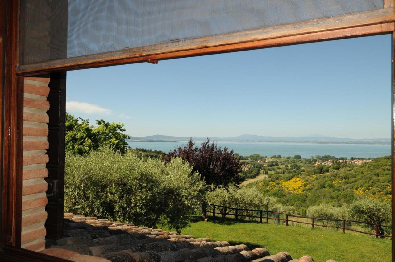 Agriturismo Panorama Sul Lago Passignano sul Trasimeno Bagian luar foto